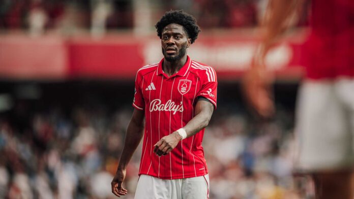 Ola Aina Nottingham Forest Action