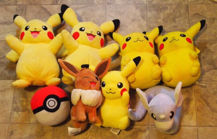 Pikachu Plush Toy 1997