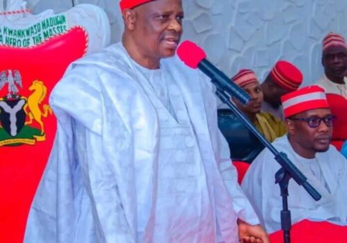 Rabiu Musa Kwankwaso Speaking To Supporters
