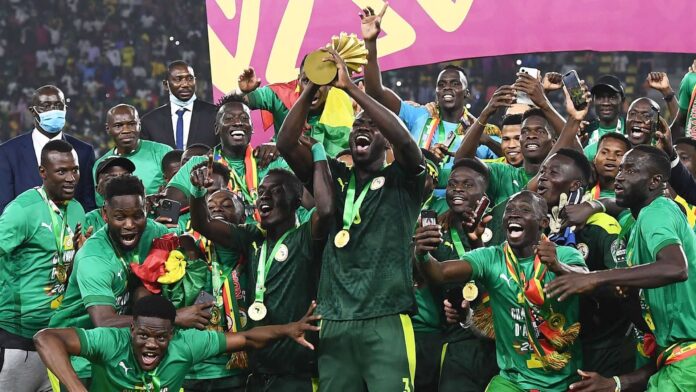 Senegal Afcon Victory Celebration