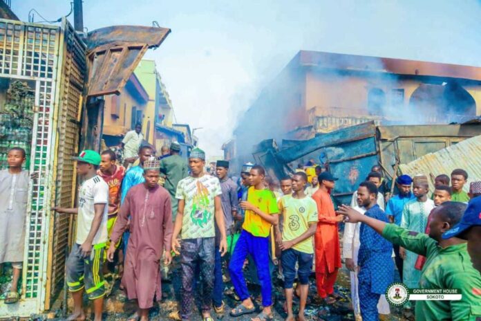 Sokoto State Fire Market Incident