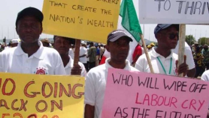 Wage Hike Workers Protest