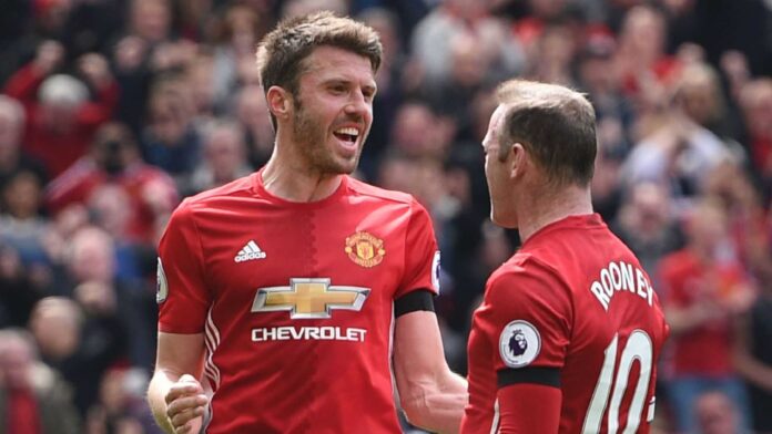 Wayne Rooney Michael Carrick Manchester United