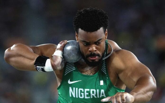 Chukwuebuka Enekwechi Shot Put Performance