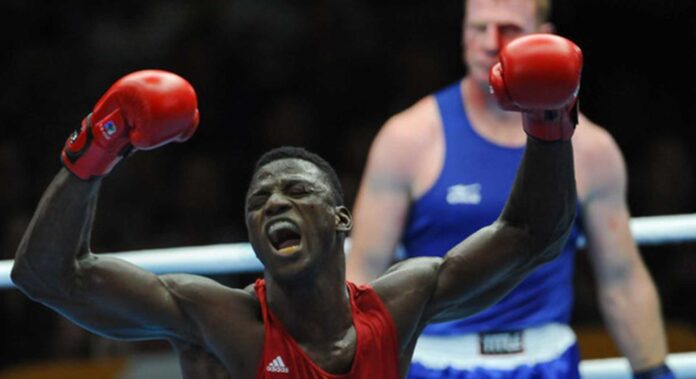 Efe Ajagba Boxing Round