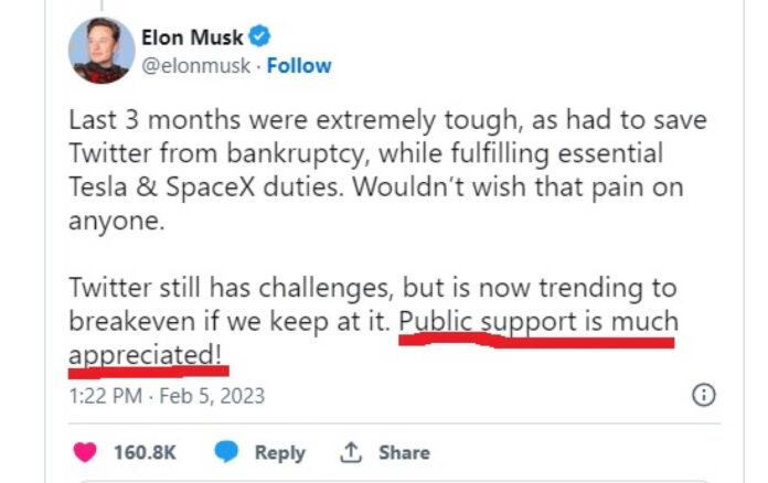 Elon Musk Money Happiness Tweet
