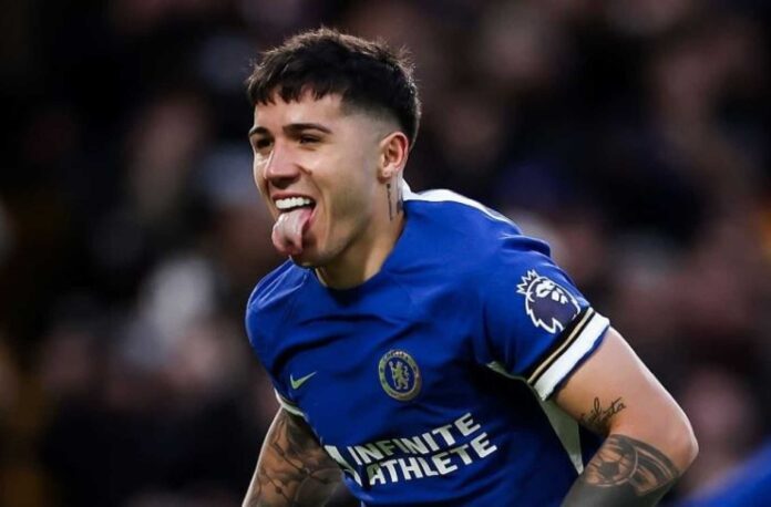 Enzo Fernandez Chelsea Goal