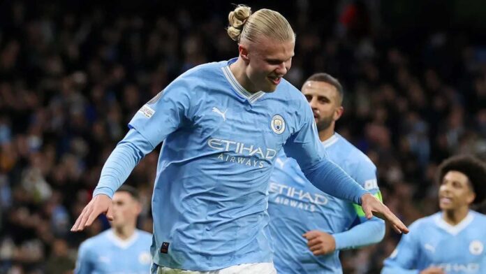 Erling Haaland Football Celebration