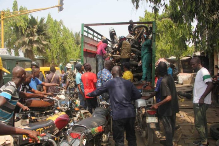 Lagos Street Traders Enforcement Operation