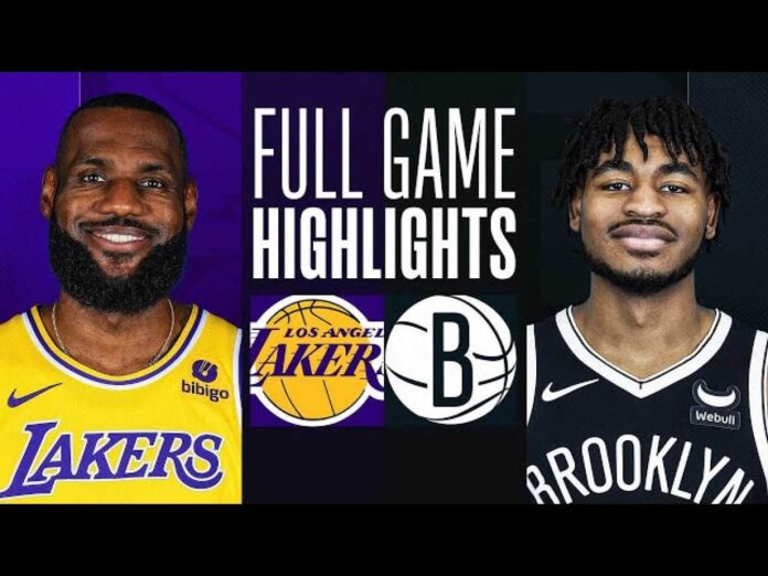 Lakers Vs Nets Game Highlights