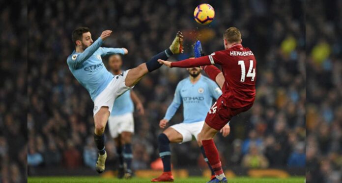 Liverpool Vs Manchester City Football Match
