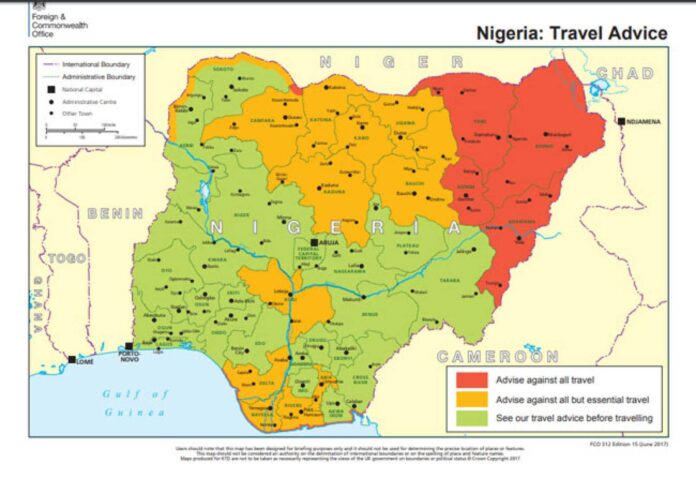 Nigeria Security Risks Travel Warning