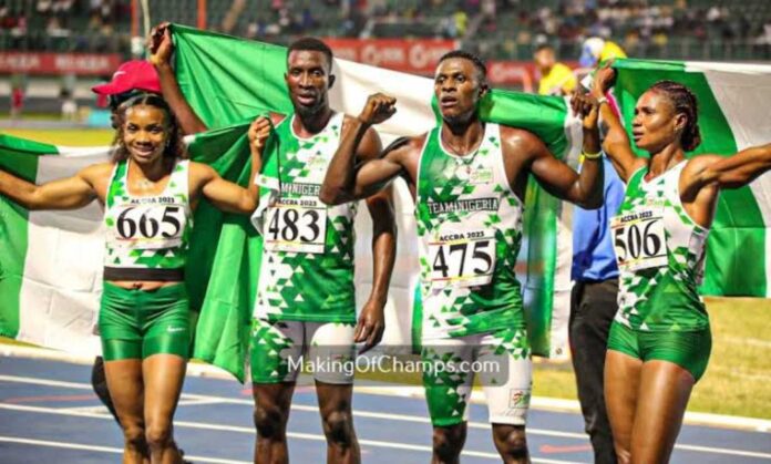 Nigerian Athletes Training Camp