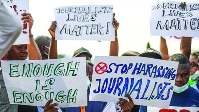 Nigerian Press Organisation Protest