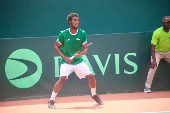 Nigerian Tennis Player Daniel Adeleye