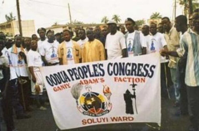 Oodua People's Congress Protest