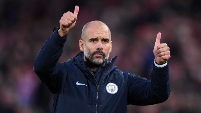 Pep Guardiola Manchester City