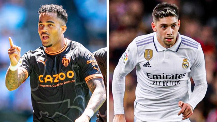 Real Madrid Vs Valencia Match Lineup