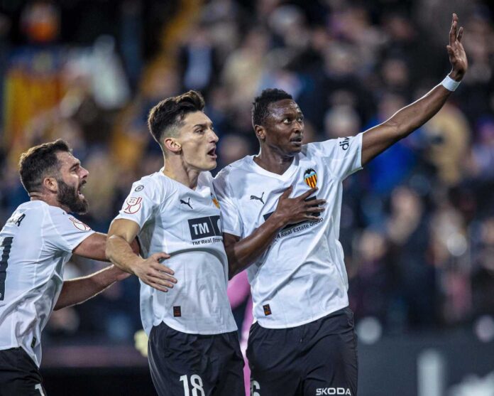 Sadiq Umar Valencia Copa Del Rey