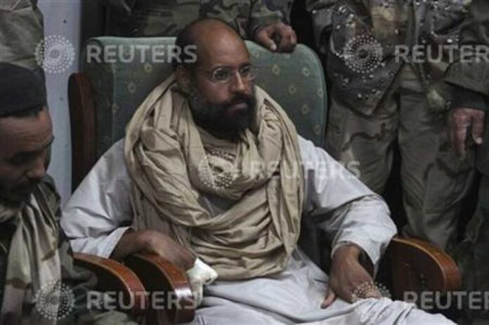 Saif Al Islam Gaddafi Courtroom