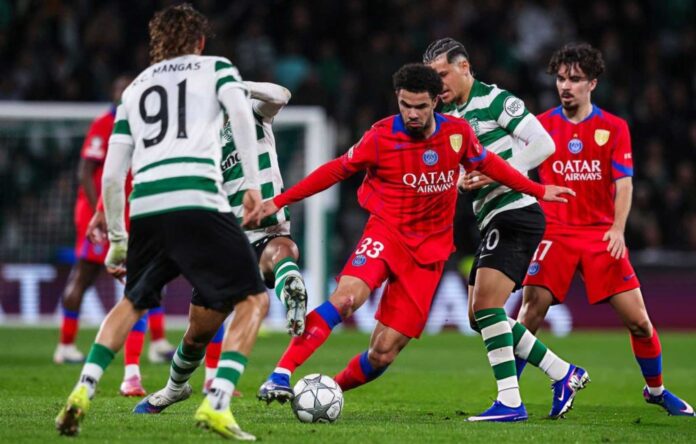Sporting Cp Vs Athletic Club Match Scene