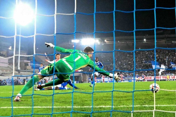 Strasbourg Monaco Football Match