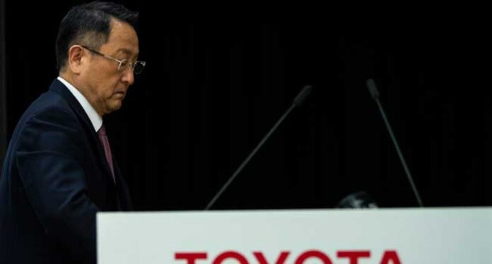 Toyota Ceo Announcement Press Conference