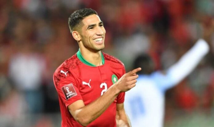 Achraf Hakimi Morocco Captain Football