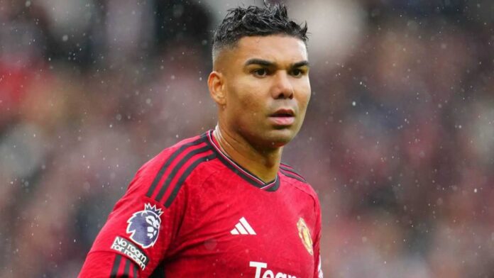 Casemiro Manchester United Training 2026