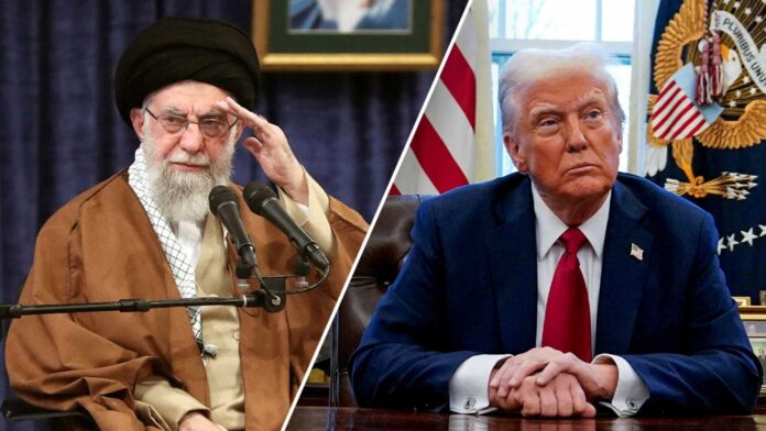 Donald Trump And Ayatollah Khamenei Strait Of Hormuz