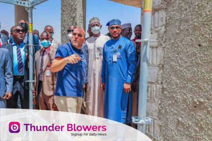 Governor Dauda Lawal At Gusau International Airport