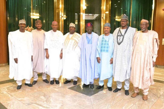 Governors Meeting With President Bola Tinubu Lagos