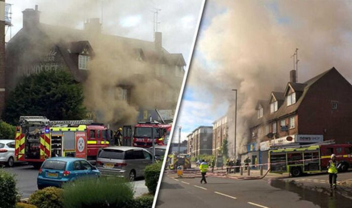 Hatzola Ambulances Fire London Golders Green