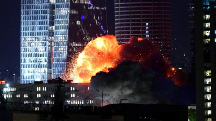 Israel Iran Conflict Map