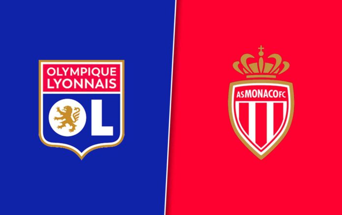 Lyon Vs Monaco Ligue 1 Football Match