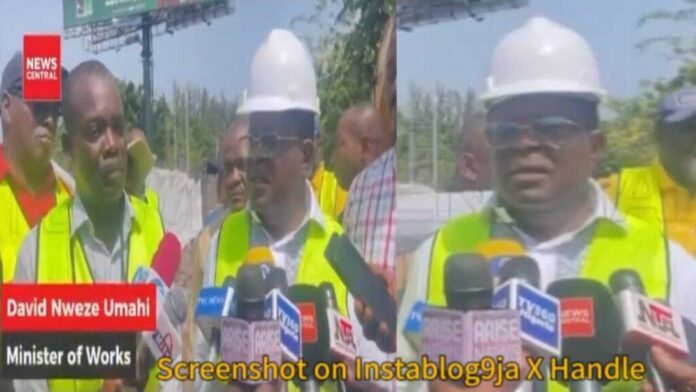 Minister David Umahi Inspecting Aleto Bridge Construction