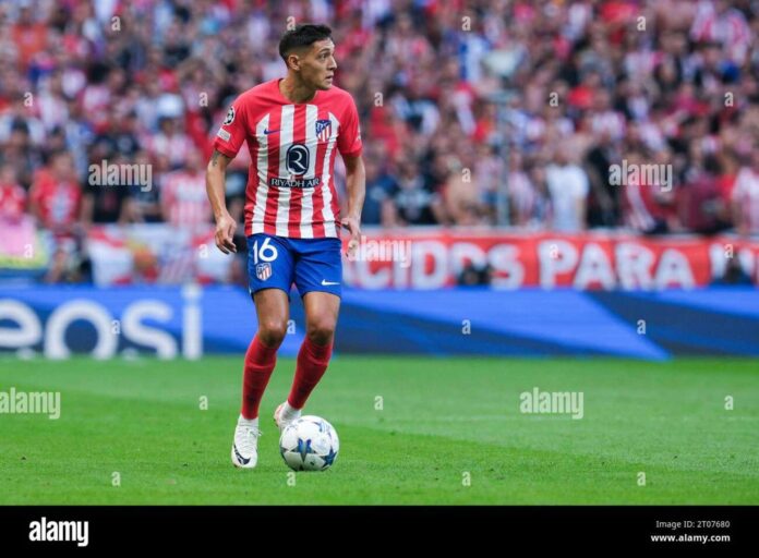 Nahuel Molina Real Madrid Atletico Madrid Goal Celebration