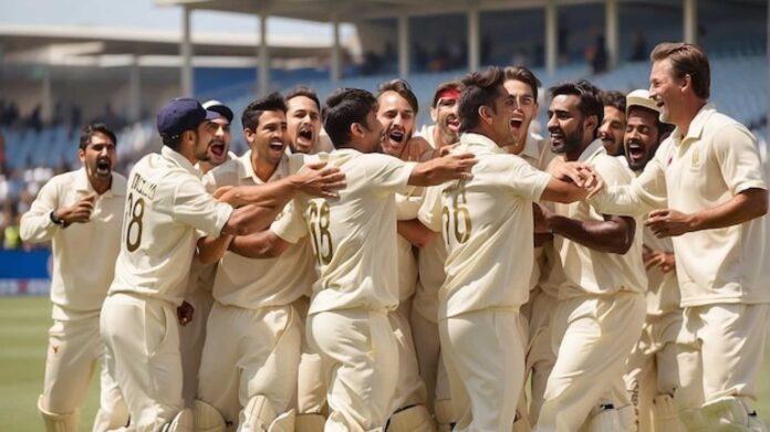 Nigeria Women's Cricket Team Celebrating Victory