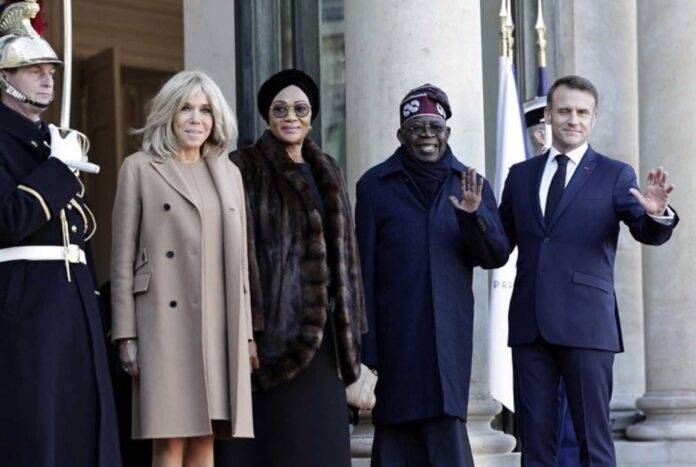 President Bola Tinubu And French President Emmanuel Macron