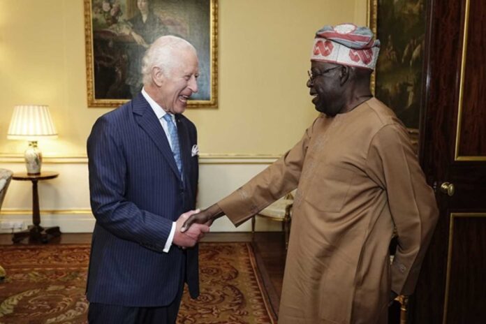 President Tinubu And King Charles At Windsor Castle