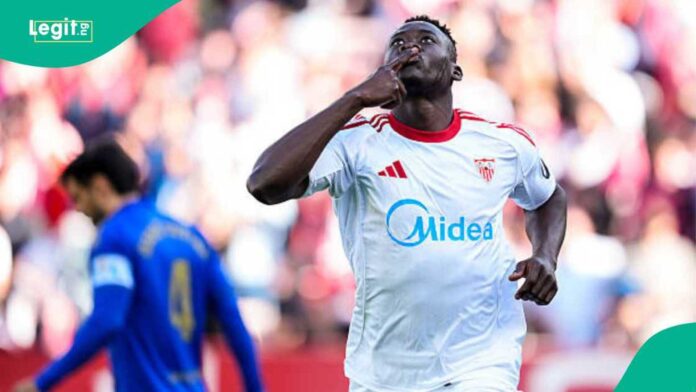 Sevilla Fc Players Akor Adams Chidera Ejuke