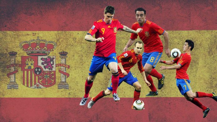 Spain National Soccer Team Training At Baylor School