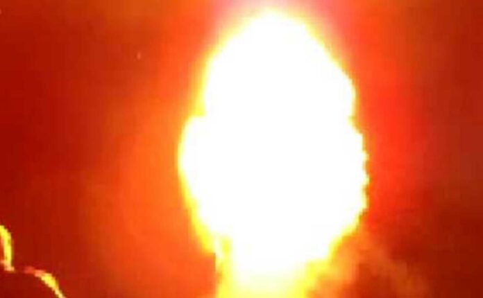 Woro Community Kwara State Explosion Scene