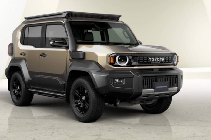 2027 Toyota Land Cruiser Suv Front View