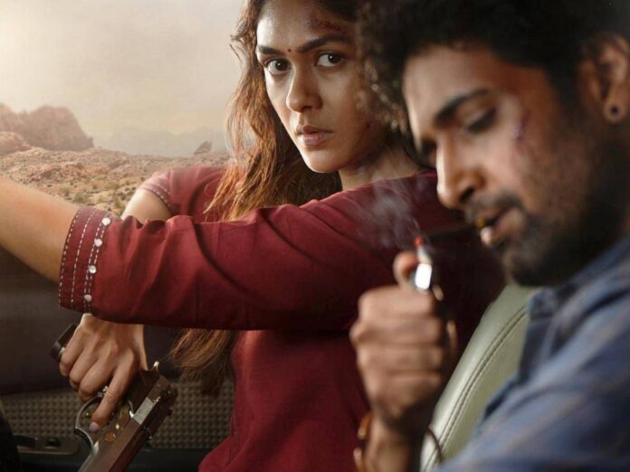 Adivi Sesh Mrunal Thakur Dacoit Movie Poster