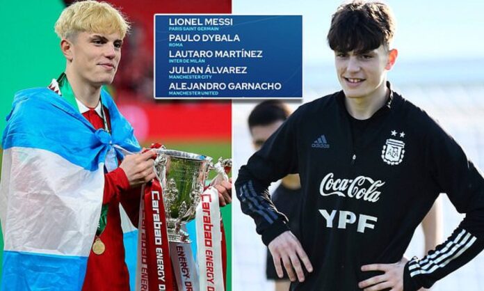 Alejandro Garnacho Chelsea Argentina Winger