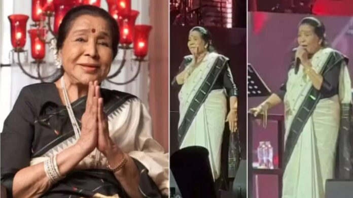Asha Bhosle Singing Tauba Tauba In Dubai
