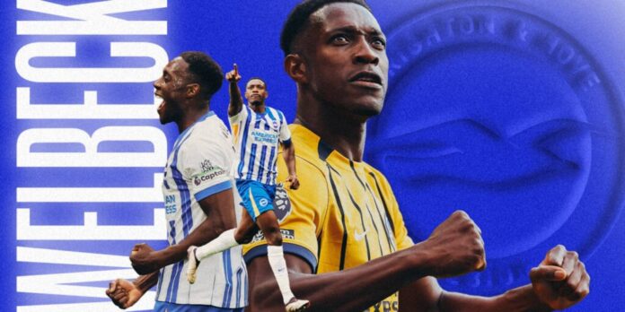 Danny Welbeck Brighton Goal Celebration