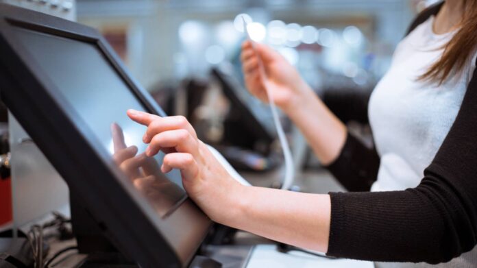 Dollar General Store Checkout Counter Price Scanner