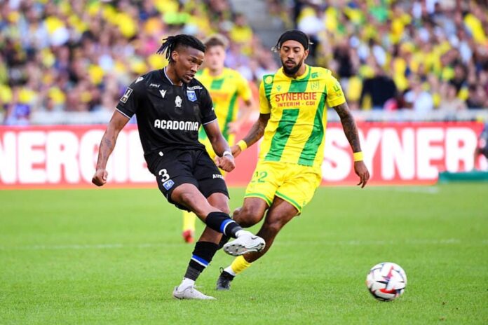 Fc Nantes Players After Auxerre Match